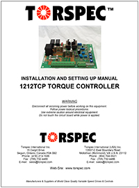 1212TCP Control Manuals