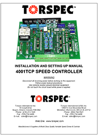 4001TCP Control Manual