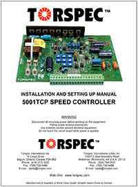 Torspec 5001TCP Control Manual
