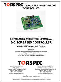 5001TCP w/ PC 101 Control Manual