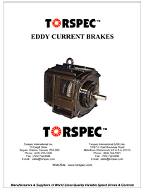 Torspec Eddy Current Brake Brochure